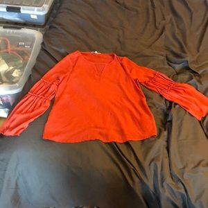 Long sleeve boho blouse